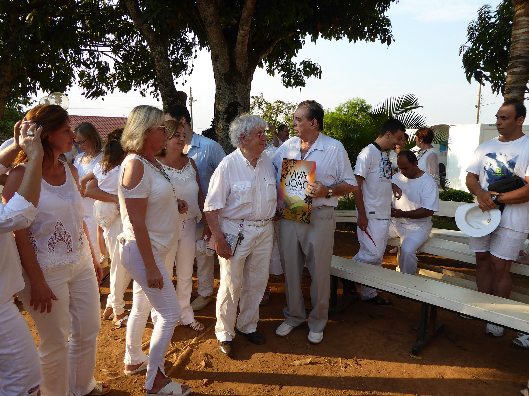 Levée de soleil sur Abadiania