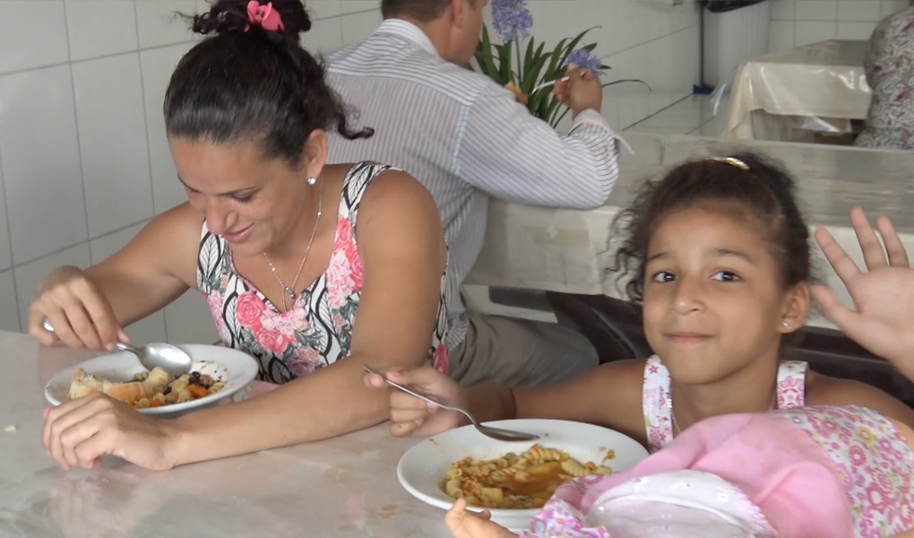 Levée de soleil sur Abadiania