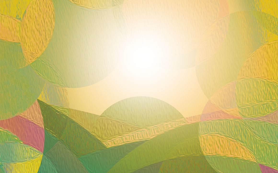 Levée de soleil sur Abadiania